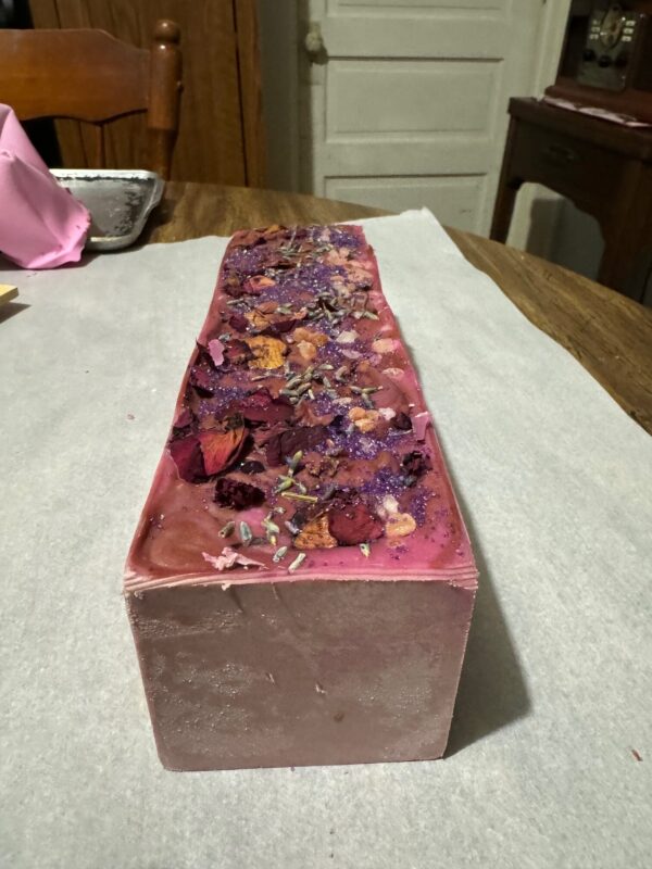 Lavender Rose Goats milk Body bar soap - Image 2