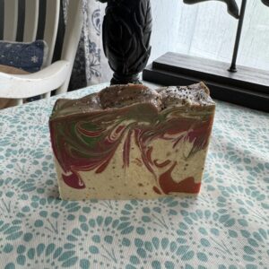 Strawberry Leaf Goats milk Body bar soap