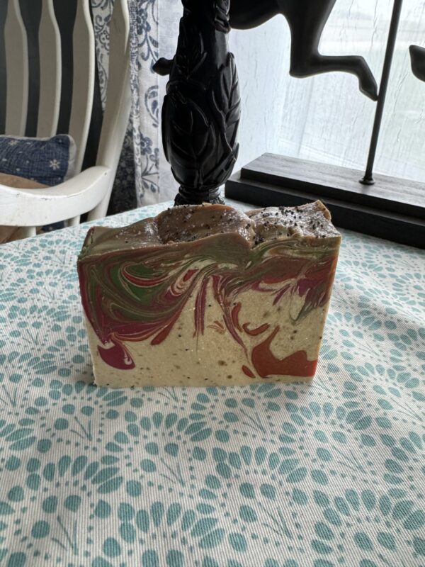 Strawberry Leaf Goats milk Body bar soap