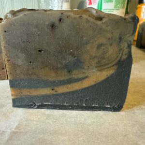 Sold out, Launch date 12-10-2025 Black Garlic Goats milk Body bar soap
