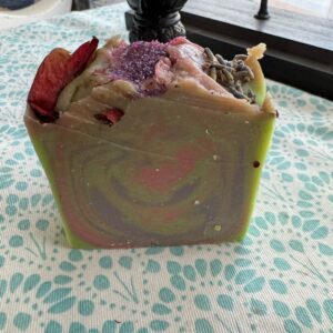 Lavender Rose with oats Goats milk Body bar soap