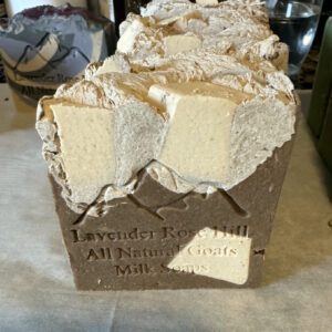 Caramel Hazelnut latte Goats milk Body bar soap