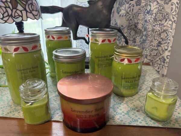 Sold Out Falling Autumn Leaves candle