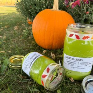 Sold Out Autumn Leaves soy candle