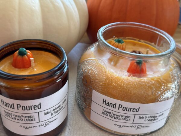 Sold Out Toasted Pecan Pumpkin soy candle