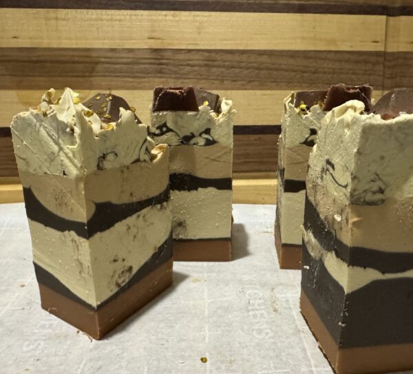 S’mores Chocolate Candy Bar Goats Milk Body Soap