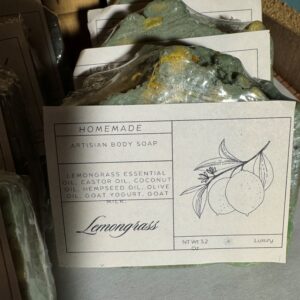 Lemongrass Goat’s Milk Luxury  Bar Soap