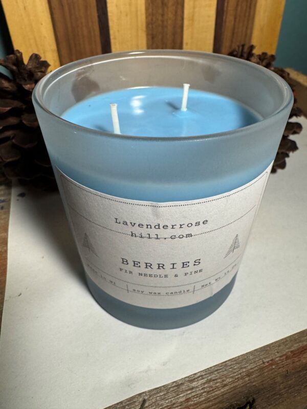 Berry Elegance 100% Soy Wax Candle