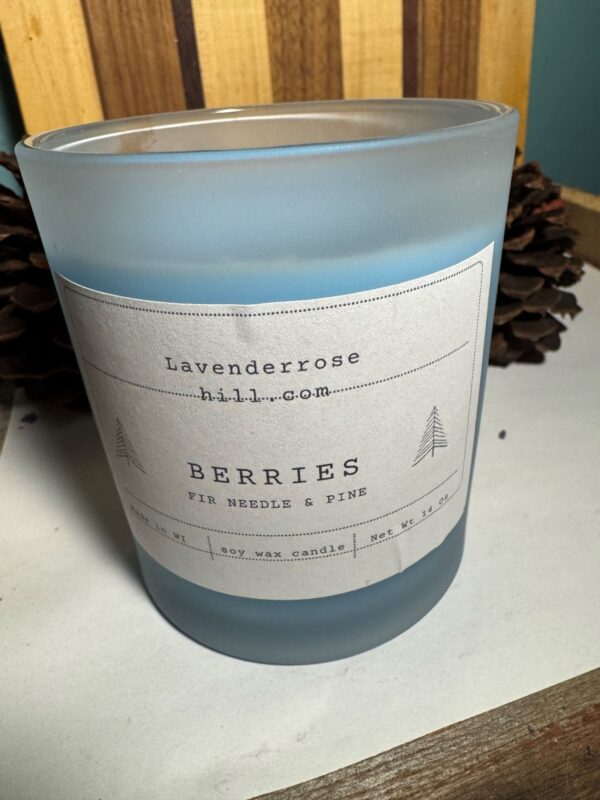 Berry Elegance 100% Soy Wax Candle - Image 2