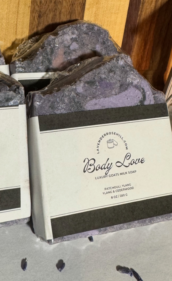 Body Love Goat’s Milk Luxury  Bar Soap