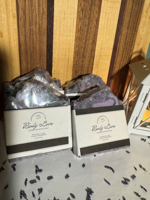 Body Love Goat’s Milk Luxury  Bar Soap - Image 2