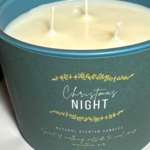 Christmas Night  100 percent pure Soy Wax Candle