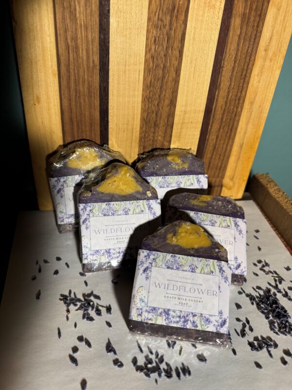 Lavender Wildflower Goat’s Milk Luxury  Bar Soap - Image 2