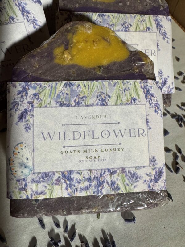 Lavender Wildflower Goat’s Milk Luxury  Bar Soap