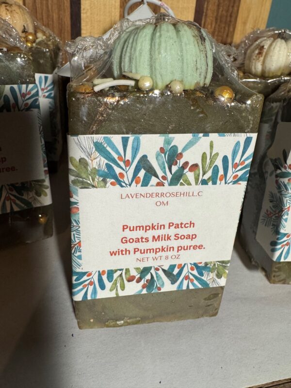 Pumpkin Patch Goat’s Milk Bar Soap