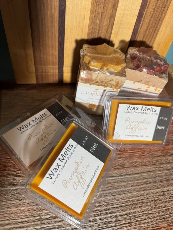 Pumpkin Affair Wax Melt Luxury Coconut Apricot wax