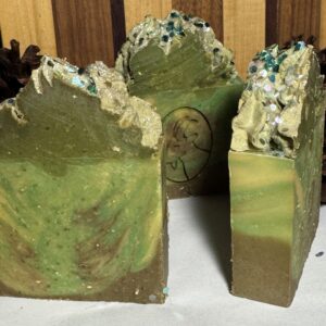 Winter Forest Goat’s Milk Soap is a luxurious blend