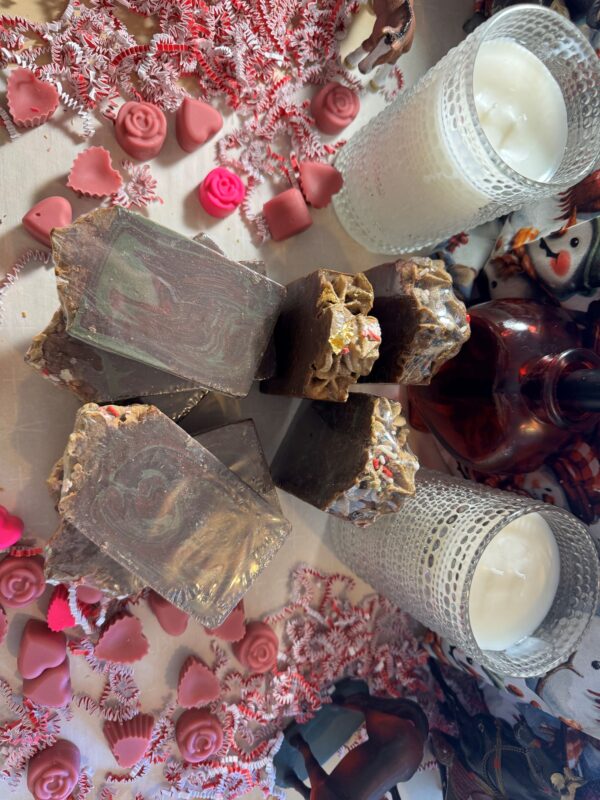 Happy Valentines Day Goats Milk Soap - Image 2