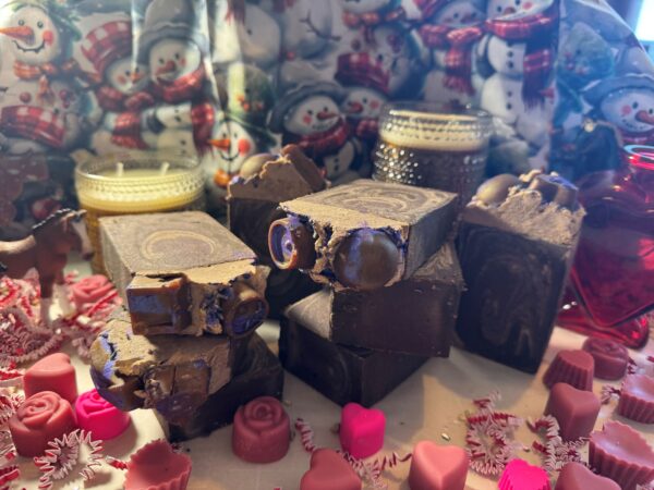 Lavender Chocolate Goats Milk soap