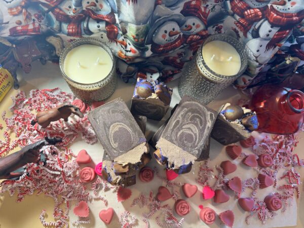 Lavender Chocolate Goats Milk soap - Image 2