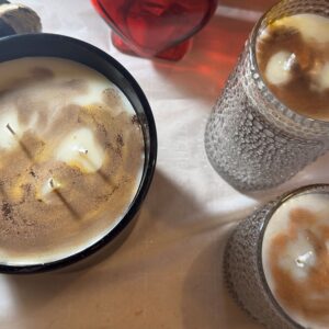 Hot Cocoa Candle Coconut Apricot Candle