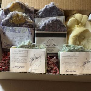 Limited edition box of 8 goats milk soaps