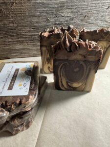 Rich Coffee with Hazelnut Cream will be very helpful waking up to a fresh coffee during your morning shower routine. Leaves an all day scent that has great benefits for your skin’s benefits. 