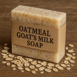 Oatmeal Goats Milk Soap Bar
