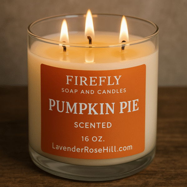 Firefly Pumpkin Pie Candle
