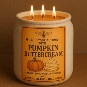 Pumpkin Buttercream – 10 oz - 16 oz Coconut Apricot Wax Candle