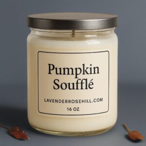 Pumpkin Soufflé Coconut Apricot Wax Candle