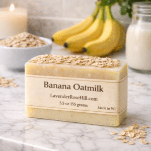 Banana Oat Milk Luxury Body Soap Bar