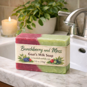 Bunch Berry and Moss Goat’s Milk Soap