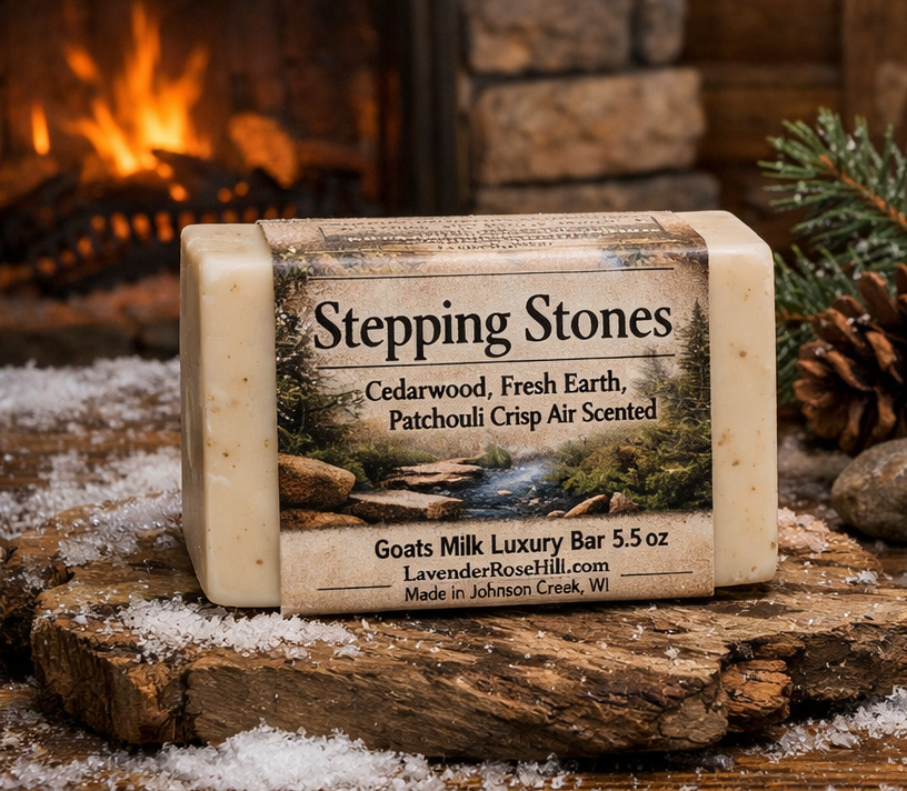 Stepping Stones Winter Edition Goats Milk soap